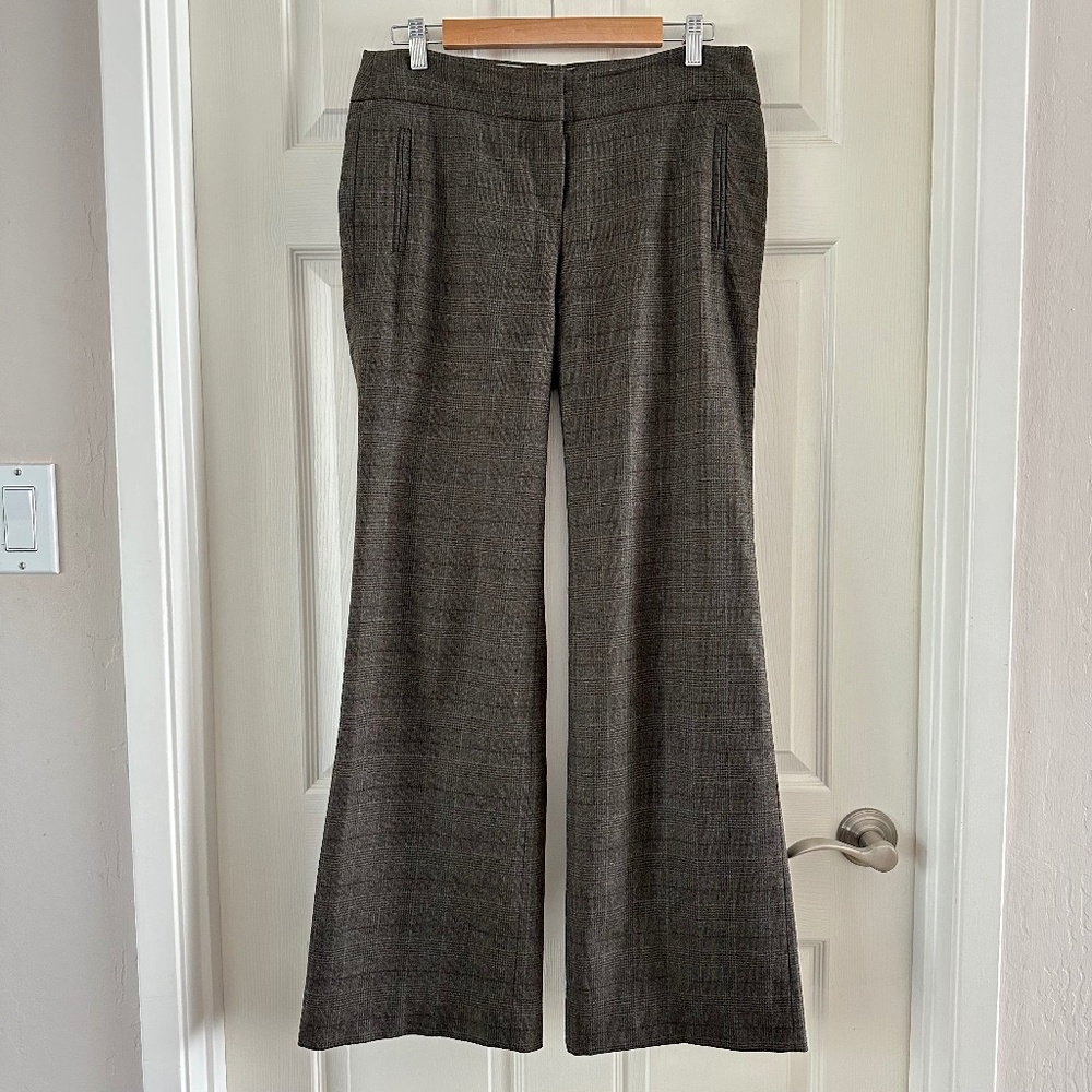 J. Crew Brown Flare Pants